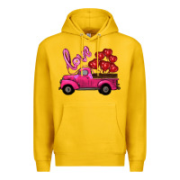 Lemon valentines day turck with balloons Premium Hoodie - RanaPortraitStore