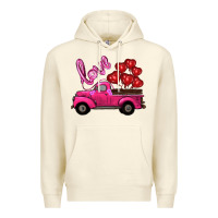 Sandshell valentines day turck with balloons Premium Hoodie - RanaPortraitStore