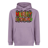Lavender merry christmas Heavyweight Hoodie - FaDigitalArtStudio