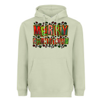 Matcha merry christmas Heavyweight Hoodie - FaDigitalArtStudio