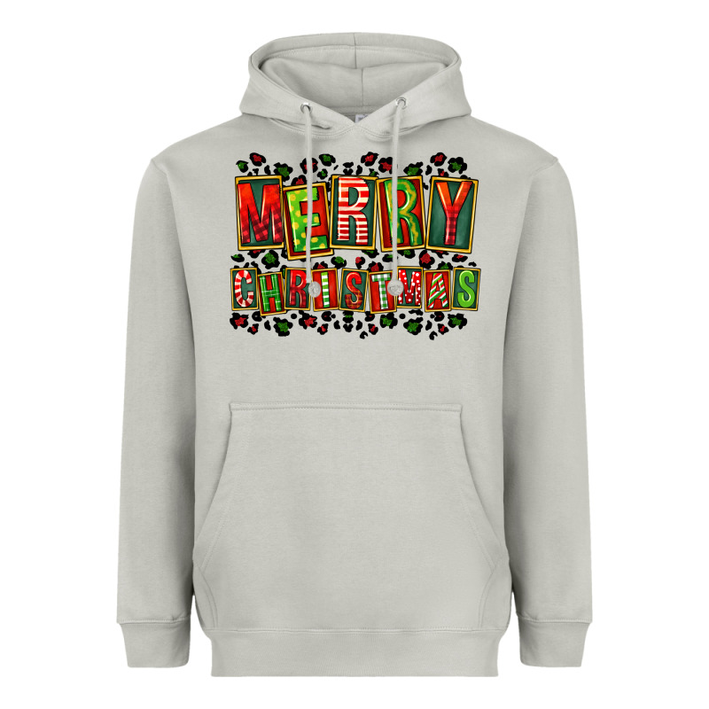 Merry Christmas Heavyweight Hoodie by FaDigitalArtStudio | Teevron