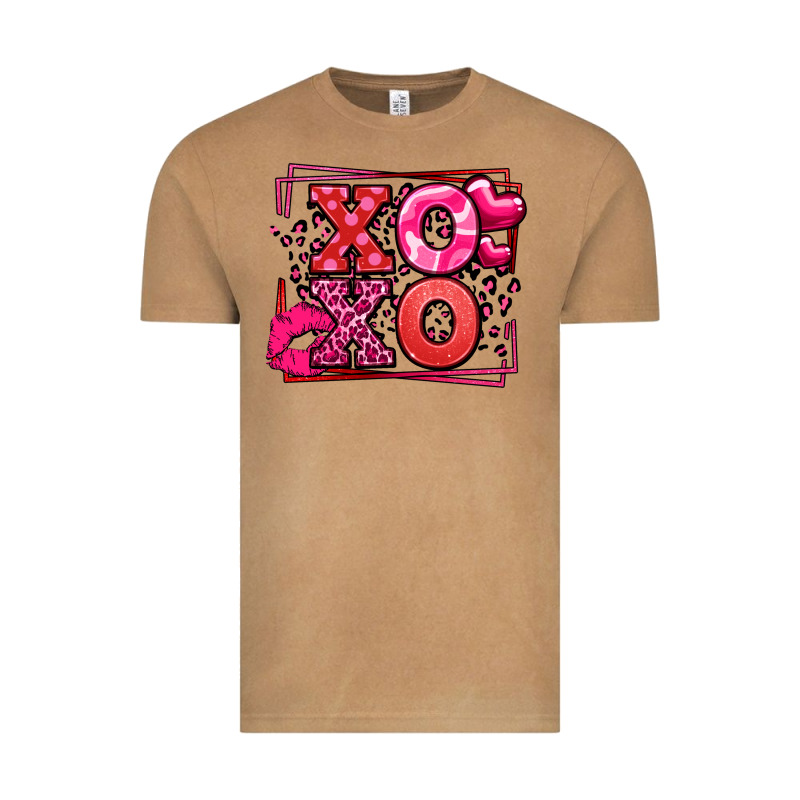 Xoxo Valentine's Day Leopard Frame Vintage Tee by LillyAllenDesigns | Teevron
