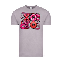 Vintage Zinc Xoxo Valentine's Day leopard frame Vintage Tee - LillyAllenDesigns
