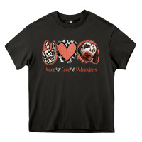 Asphalt Peace Love Dalmatians Heavy Core Tee - Jasminsmagicworld