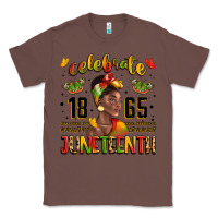 Chestnut celebrate 1865 juneteenth with black woman Classic Tee - LillyAllenDesigns