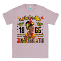 Lilac celebrate 1865 juneteenth with black woman Classic Tee - LillyAllenDesigns