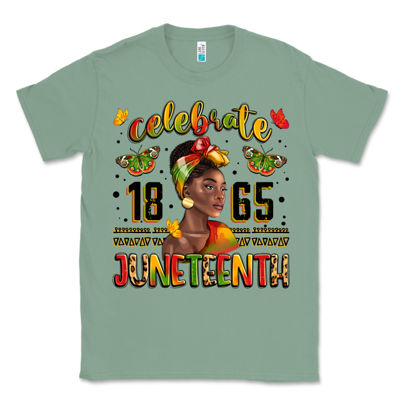 Celebrate 1865 Juneteenth With Black Woman Classic Tee by LillyAllenDesigns | Teevron