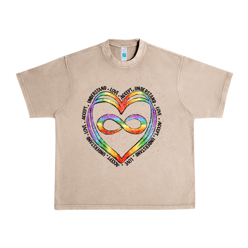 Autism Heart Urban Heavy Tee by Artiststas | Teevron