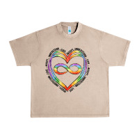 French Oak autism heart Urban Heavy Tee - Artiststas