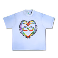 Grape Ice autism heart Urban Heavy Tee - Artiststas