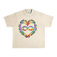 Sandshell autism heart Urban Heavy Tee - Artiststas