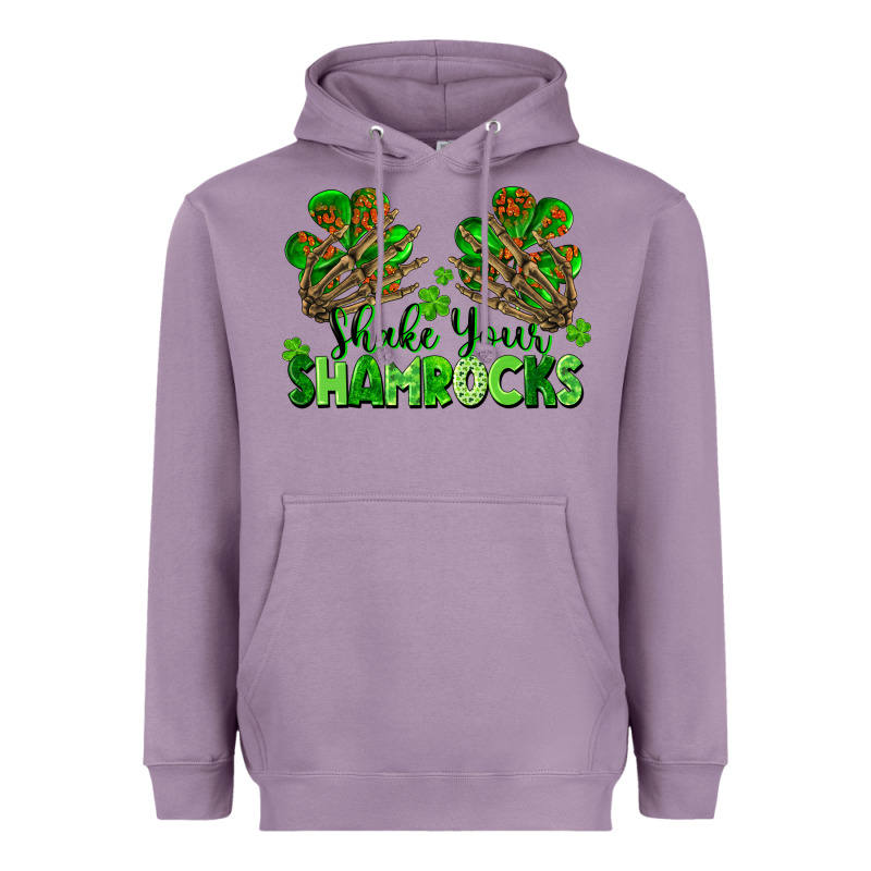 Shake Your Shamrocks Heavyweight Hoodie by FaDigitalArtStudio | Teevron