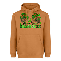 Meerkat Shake Your Shamrocks Heavyweight Hoodie - FaDigitalArtStudio