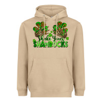 Mushroom Shake Your Shamrocks Heavyweight Hoodie - FaDigitalArtStudio