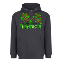 Smoke Shake Your Shamrocks Heavyweight Hoodie - FaDigitalArtStudio
