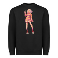 Black colorful girl Heavyweight Sweatshirt - TumblerDesignByShophia