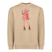 Mushroom colorful girl Heavyweight Sweatshirt - TumblerDesignByShophia
