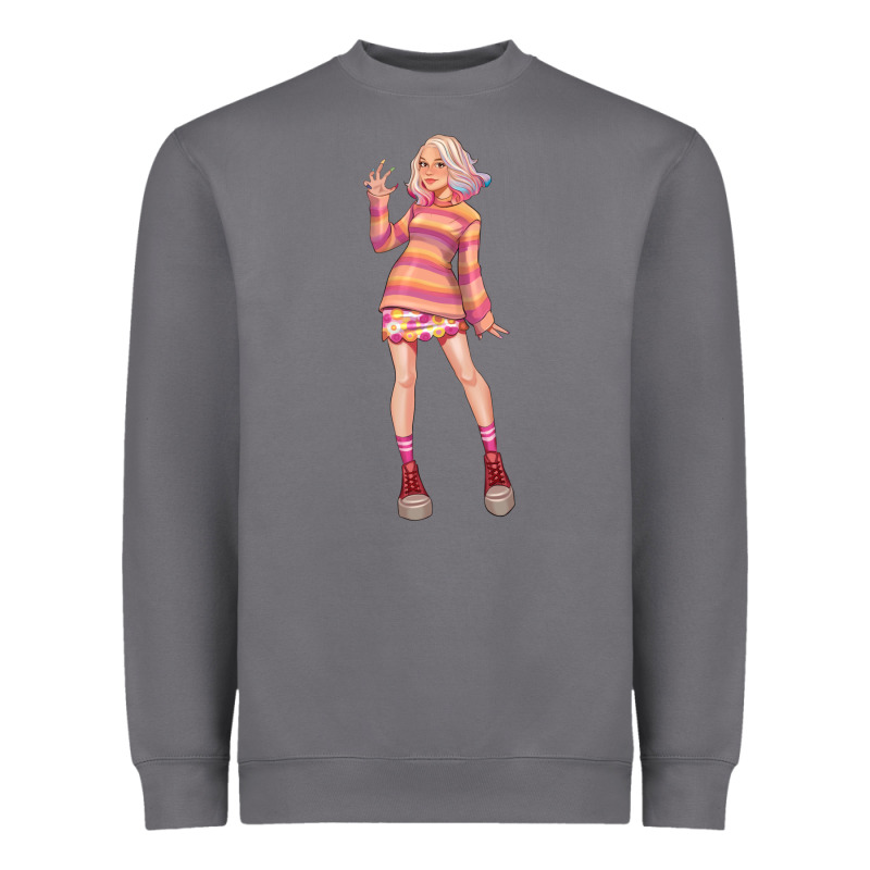 Colorful Girl Heavyweight Sweatshirt by TumblerDesignByShophia | Teevron