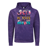 Cloud Purple pct because nurses need heroes Vintage Hoodie - LillyAllenDesigns