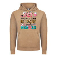 Vintage Coffee pct because nurses need heroes Vintage Hoodie - LillyAllenDesigns