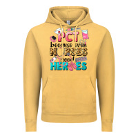 Vintage Mustard pct because nurses need heroes Vintage Hoodie - LillyAllenDesigns