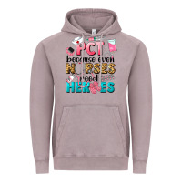 Vintage Zinc pct because nurses need heroes Vintage Hoodie - LillyAllenDesigns