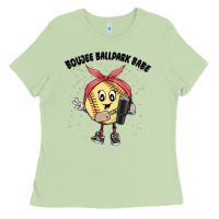 Matcha boujee ballpark babe Ladies Tee - MaliasSmallBusiness