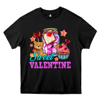 Black sweet valentine Heavy Core Tee - AdoDesignShop