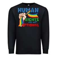 Black Human Rights Are Not Optional Premium Sweatshirt - BundleAndBundleShop