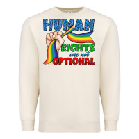 Sandshell Human Rights Are Not Optional Premium Sweatshirt - BundleAndBundleShop