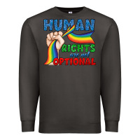 Smoke Human Rights Are Not Optional Premium Sweatshirt - BundleAndBundleShop