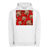 Pigment Lunar Rock Yorkshire Pig And Candy Cane Urban Hoodie - LillyAllenDesigns