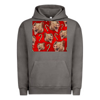 Pigment Tornado Yorkshire Pig And Candy Cane Urban Hoodie - LillyAllenDesigns