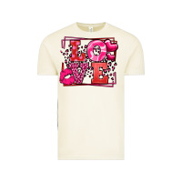 Vintage Arctic Love Valentine's Day leopard frame Vintage Tee - LillyAllenDesigns