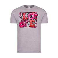 Vintage Zinc Love Valentine's Day leopard frame Vintage Tee - LillyAllenDesigns