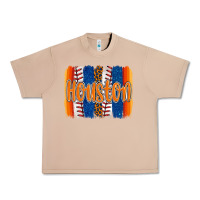 Burro houston baseball team spirit brushstrokes Urban Heavy Tee - Artiststas