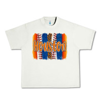 Pistachio houston baseball team spirit brushstrokes Urban Heavy Tee - Artiststas