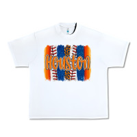 Houston Baseball Team Spirit Brushstrokes Urban Heavy Tee | Teevron