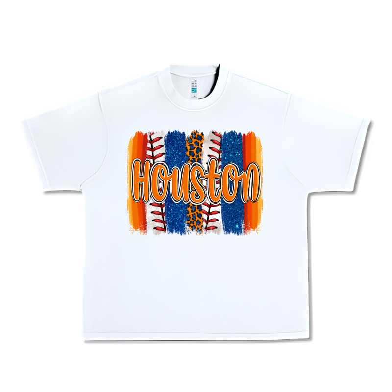 Houston Baseball Team Spirit Brushstrokes Urban Heavy Tee by Artiststas | Teevron