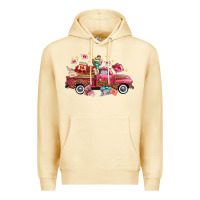 Pina Colada Western Valentines Day Truck Photography Love Side Premium Hoodie - FaDigitalArtStudio