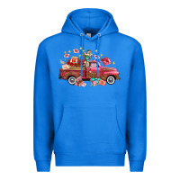 True Royal Western Valentines Day Truck Photography Love Side Premium Hoodie - FaDigitalArtStudio