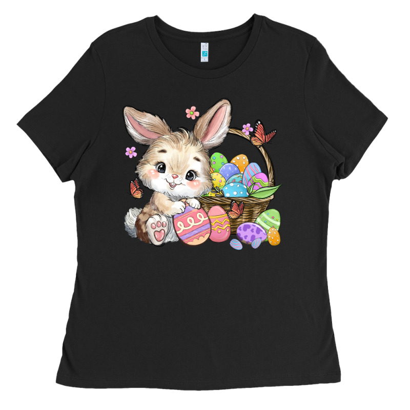 Easter Bunny Ladies Tee by MaliasSmallBusiness | Teevron