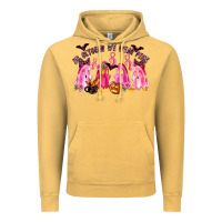 Vintage Mustard in october we wear pink Vintage Hoodie - LillyAllenDesigns