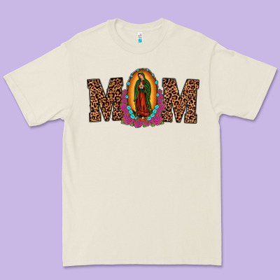 Our Lady Of Guadalupe Mom Premium Tee Designed By Jahusdesignshop