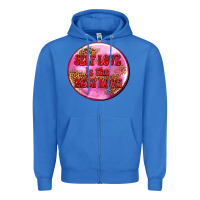 True Royal self love is the best love olivia Zipper Hoodie - OliviaCreatesArt