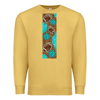 Antique Gold american football with leopard pen wraps Premium Sweatshirt - BundleAndBundleShop