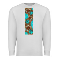 Dove Grey american football with leopard pen wraps Premium Sweatshirt - BundleAndBundleShop