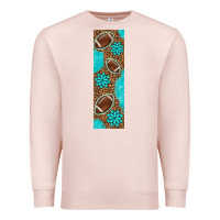 Pale Pink american football with leopard pen wraps Premium Sweatshirt - BundleAndBundleShop