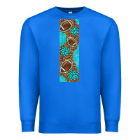 True Royal american football with leopard pen wraps Premium Sweatshirt - BundleAndBundleShop
