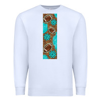White american football with leopard pen wraps Premium Sweatshirt - BundleAndBundleShop